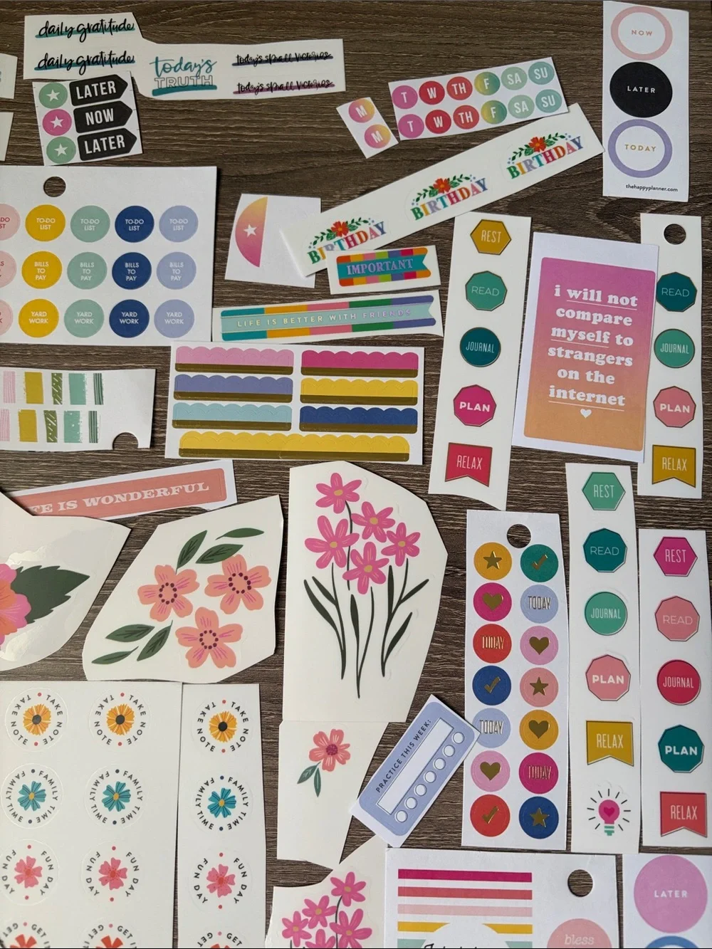 ❤️$3 The Happy Planner Not So Mystery Set